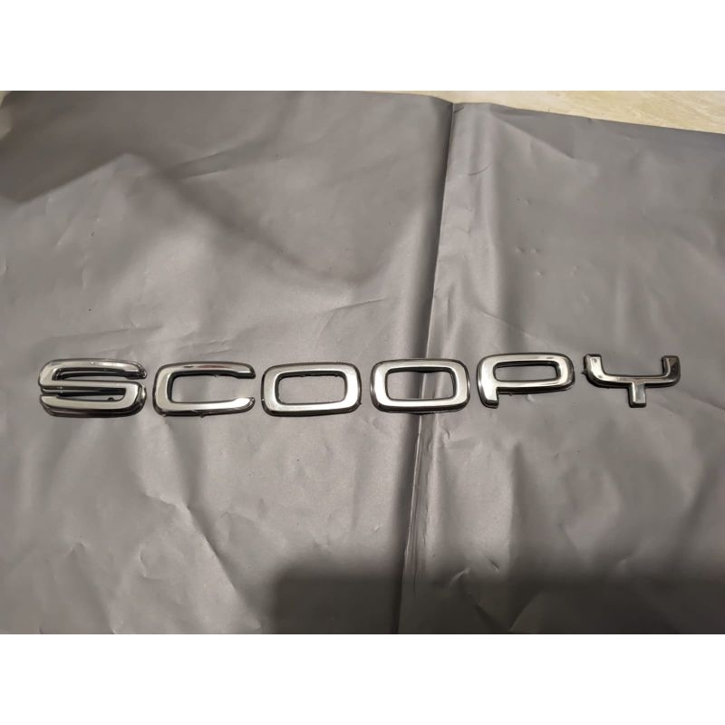 emblem logo scoopy 2021-2022 original