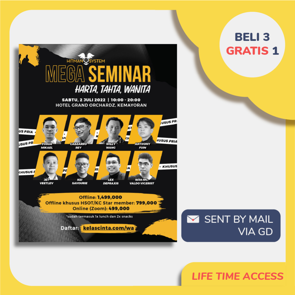 Self Development - Hitman System Mega Seminar 22