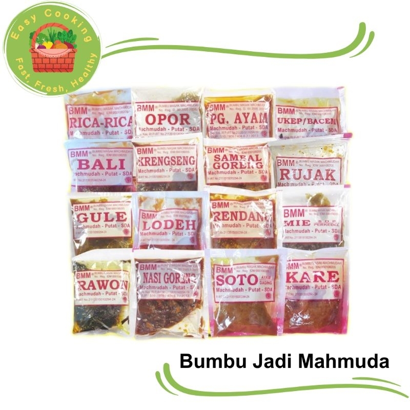 

Easycooking - Bumbu Masak Mahmudah Kecil / BMM 1 pcs