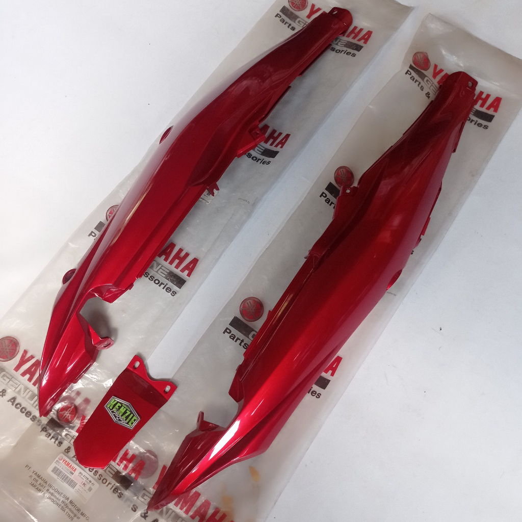 Cover body belakang Jupiter Z Burhan Merah Marun Original Yamaha