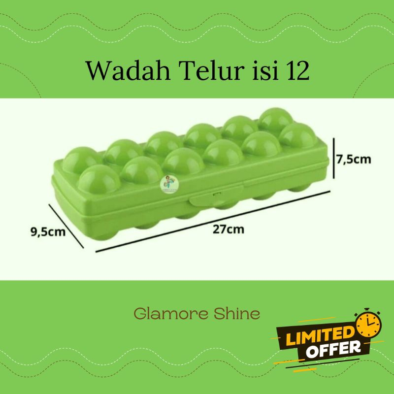 Tempat Telur Wadah Plastik Lock