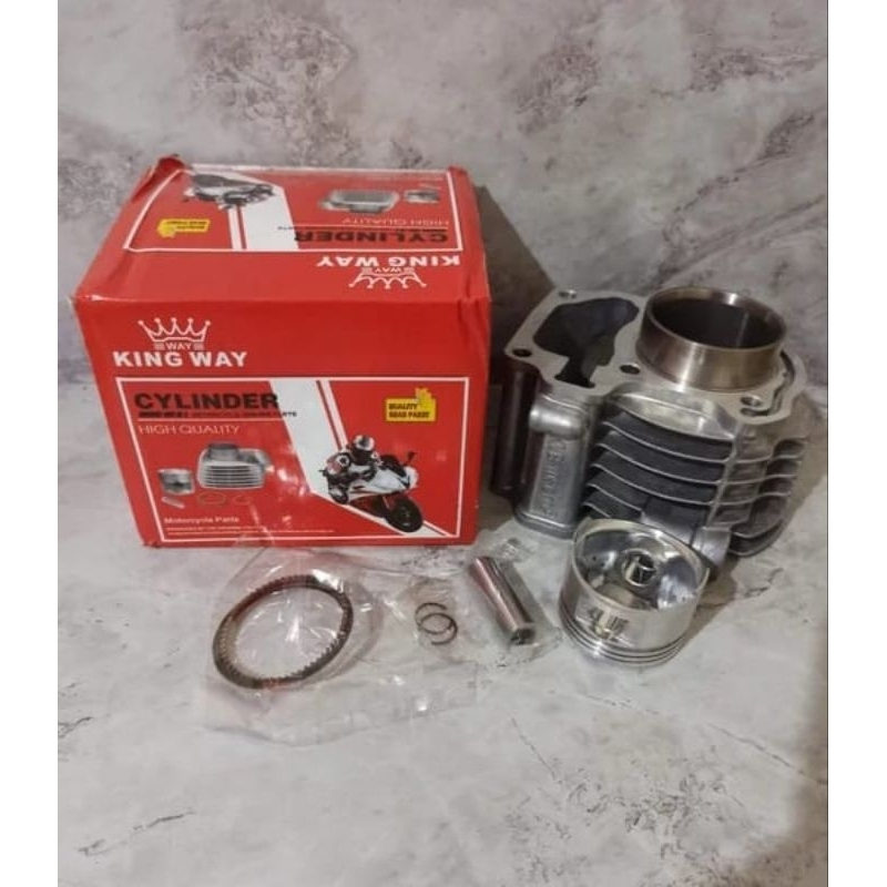 CYLINDER BLOK SEHER BORING KOMPLIT VARIO 110 KARBU KVB
