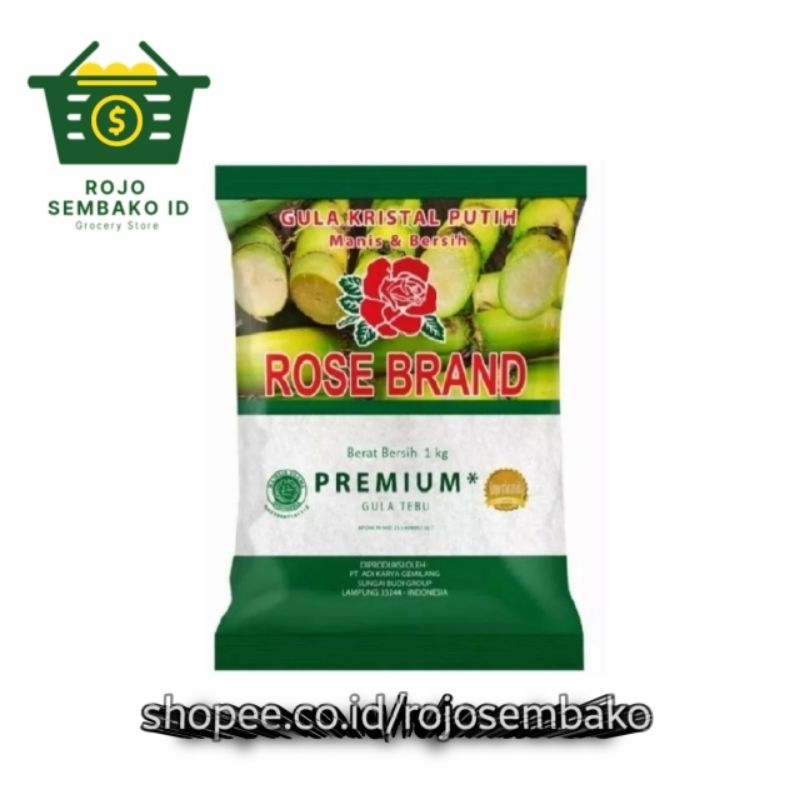 

gula rose brand hijau 1kg