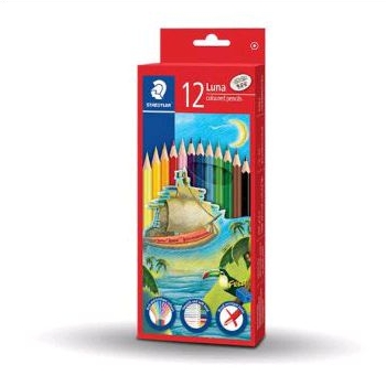 

Pensil warna panjang LUNA isi12