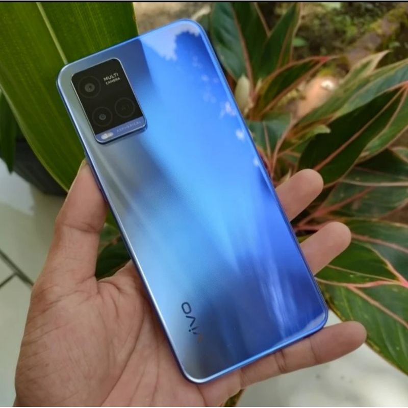 VIVO Y21A RAM 4/64 FULLSET ORIGINAL BEKAS SECOND