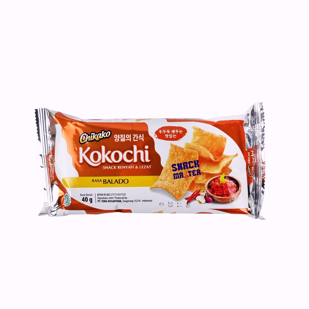 

Kokochi Snack Renyah & Lezat - Netto 40 gr zs33
