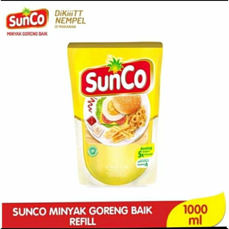 

Sunco minyak Goreng 1 ltr