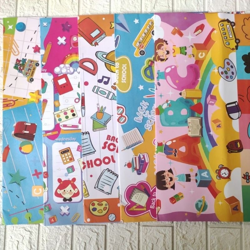 

kertas kado "back to school