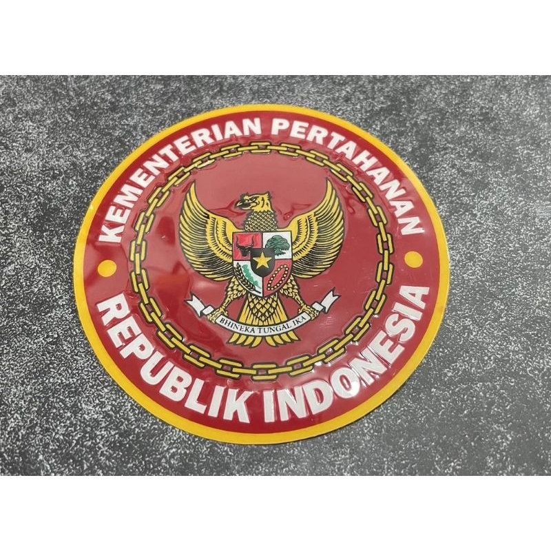 

stiker murah KEMHAN BARU stiker tempel murah premium
