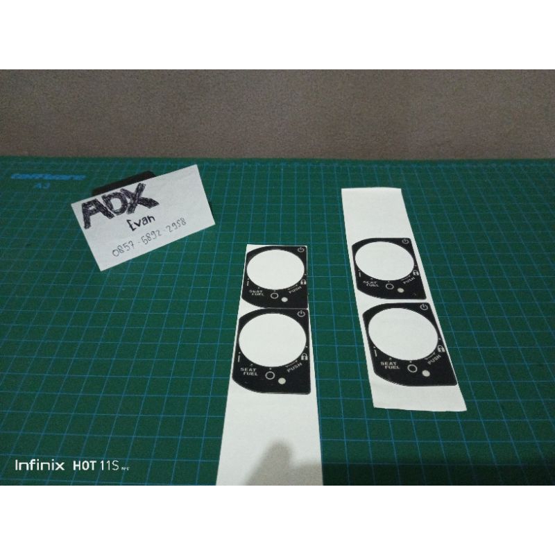 Emblem Stiker ORi Keyless PCX 160 atau ADV 160