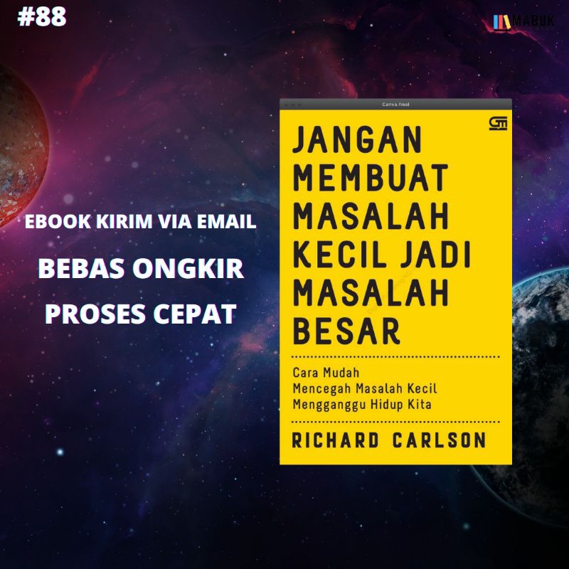 

JANGAN BUAT MASALAH KECIL JADI BESAR
