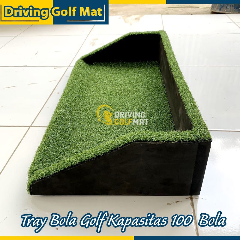 Tray Bola Golf / baki bola golf / wadah bola golf kapasitas 100 bola