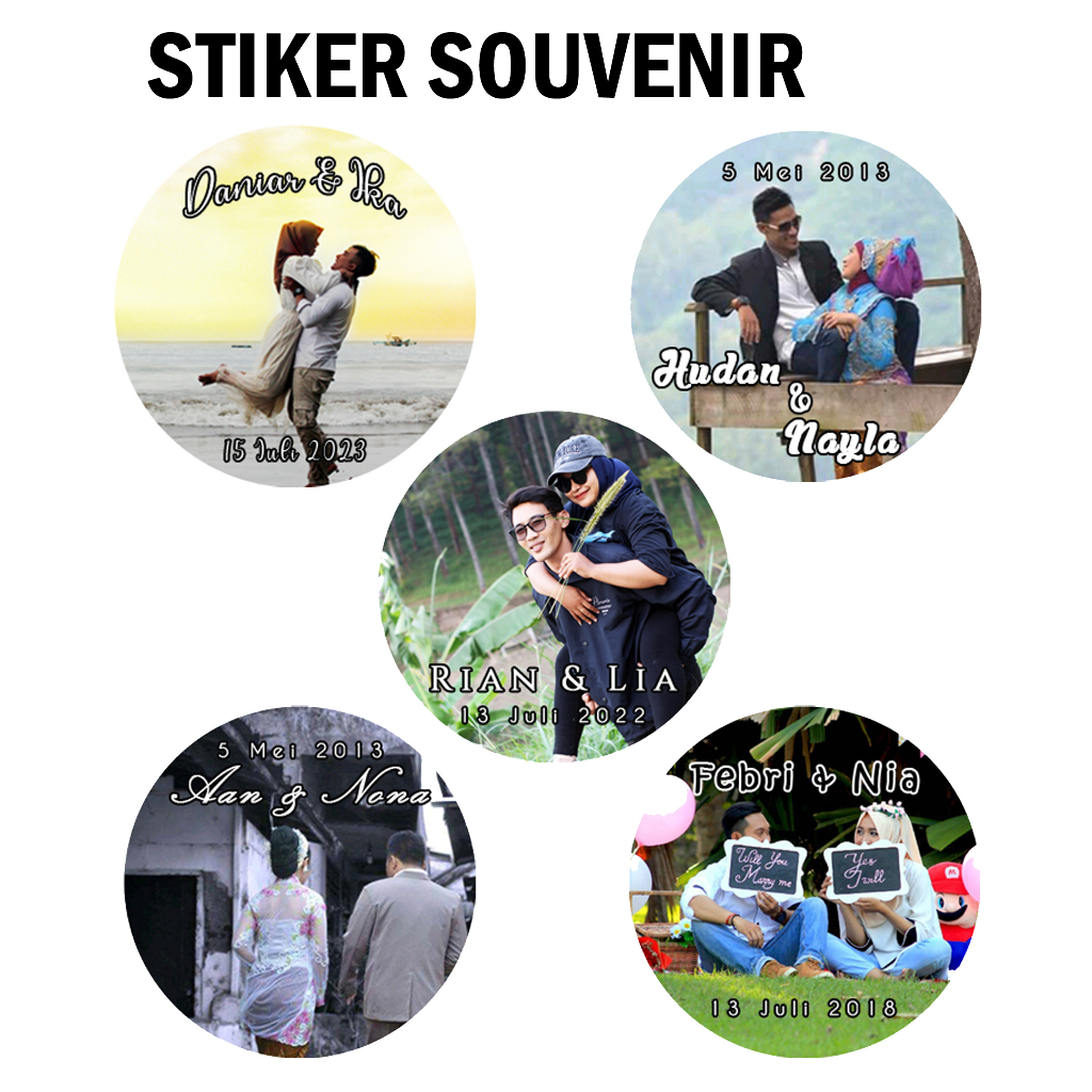 

Stiker Souvenir Nikah MURAH