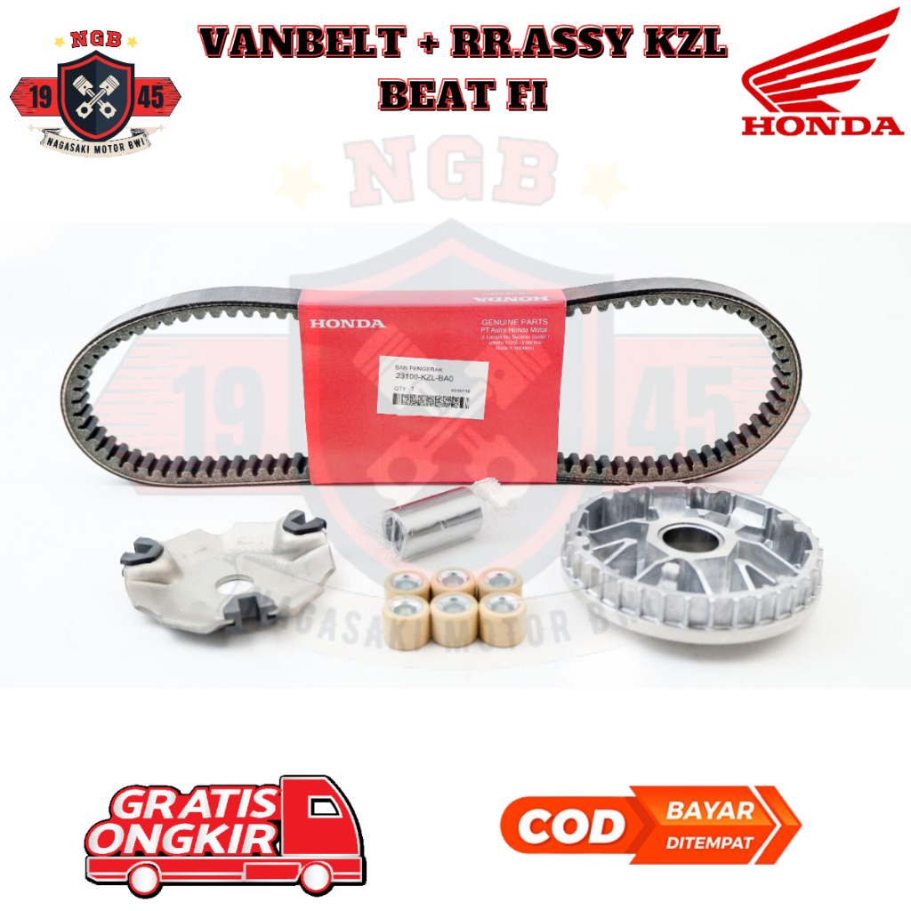 vanbelt beat fi ori premium / vanbelt beat fi / vanbelt honda beat fi  stater kasar / penbelt honda 