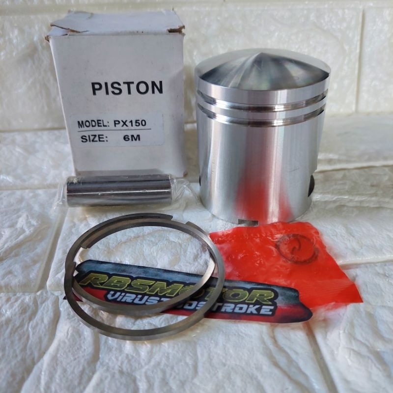 seher vespa px150 6M piston kit vespa px150 6M seker vespa px import