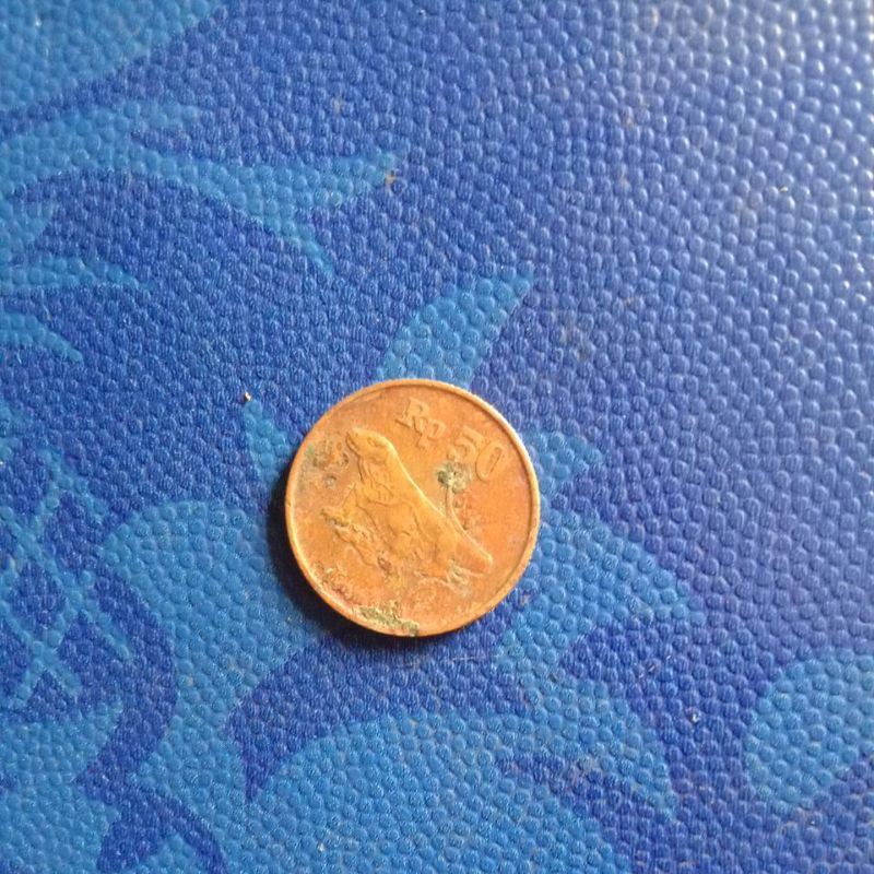 koin 50 rupiah tahun 1992