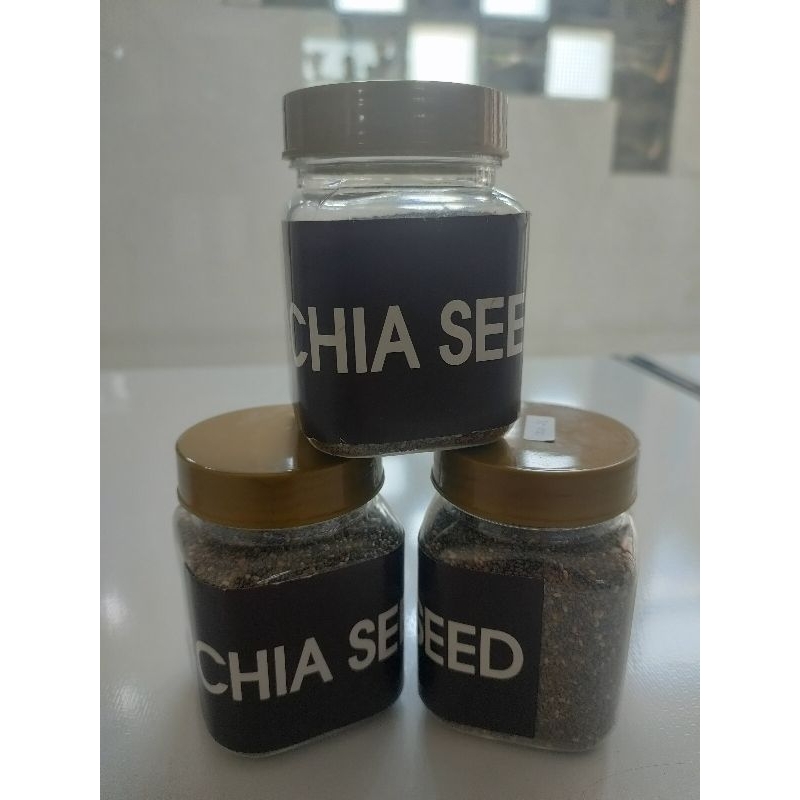 

Organic Black Chia Seed 150gr Kaya Akan Serat/Fiber