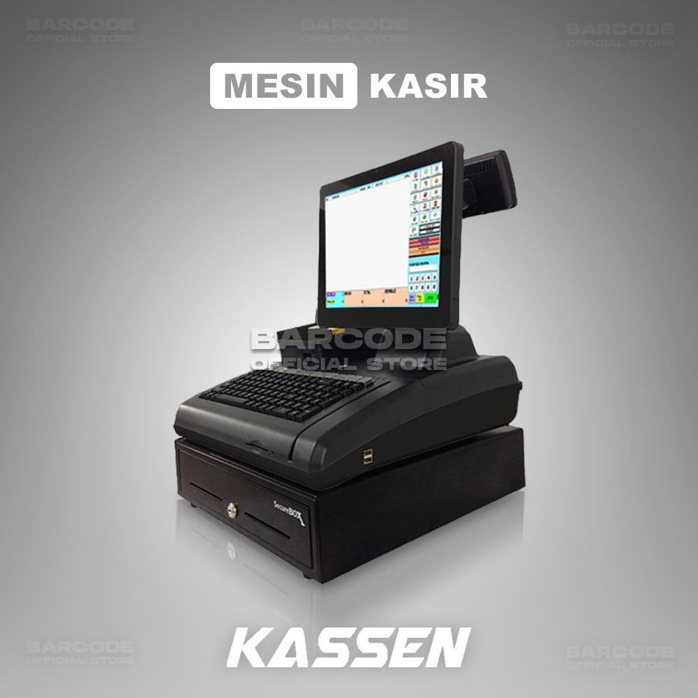 PAKET KASIR - KOMPUTER KASIR - MESIN KASIR ALL IN ONE - KASSEN CV 890 - CV890 - CV-890