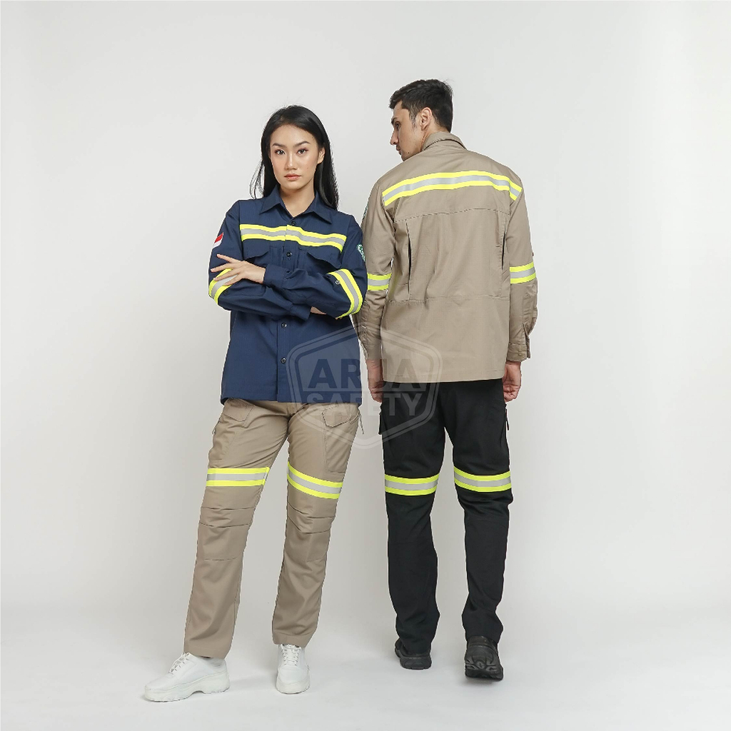 [ CLEARANCE SALE ] Kemeja Tactical Lengan Panjang Safety | Kemeja Ripstop Premium | Kemeja With Airflow | Baju Proyek | Kemeja PDL | Kemeja Tactical Scotlite Anti Bara | Kemeja Scotlite Abu | Kemeja Basic | Kemeja Safety Polos