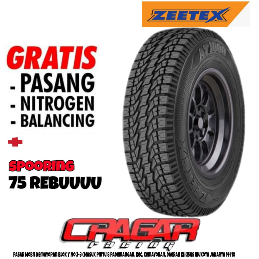 Ban Mobil Ukuran 285 75 R16 Merk Zeetex At Ban Kembangan At