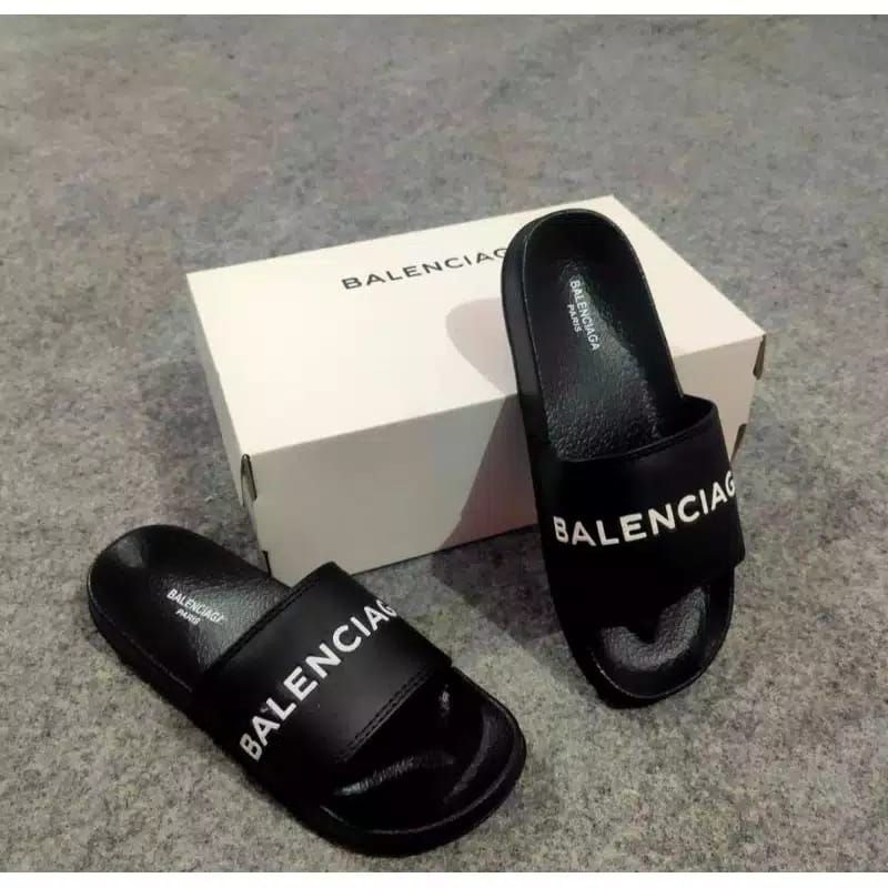 Sandal Slide Balenciag4 Pria Wanita / Sandal Slop Balenciag4 / Sandal Slip On Pria Wanita