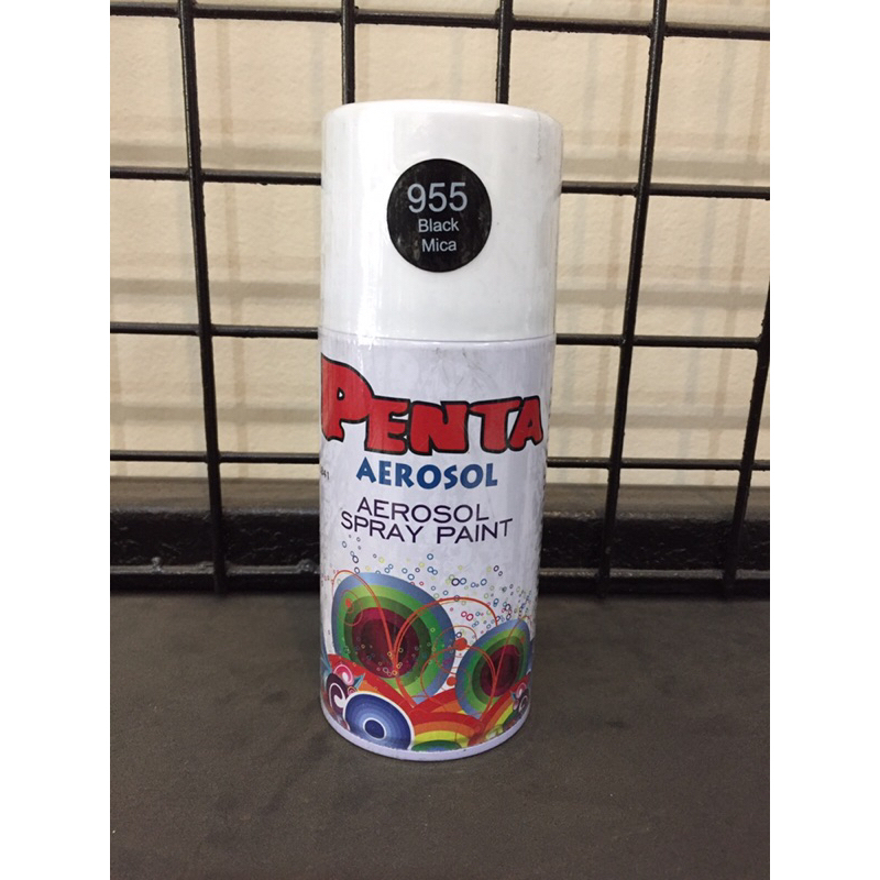 Cat Semprot Penta Black Mica