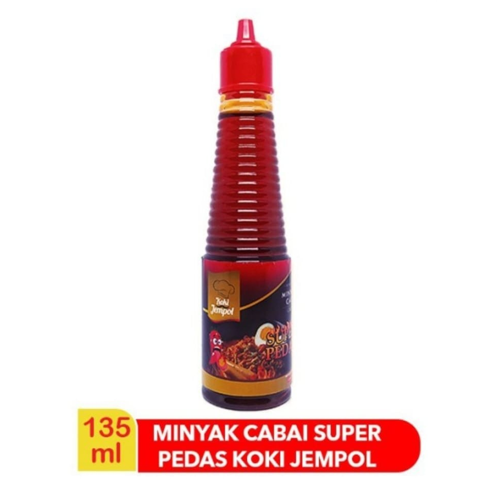 

Koki Jempol Minyak Cabai Chili Oil Sangat Pedas 135ml/Koki Jempol Minyak Cabai
