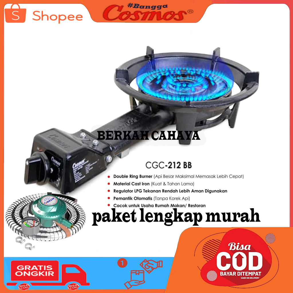 KOMPOR USAHA COSMOS api besar CGC 212 BB - KOMPOR COS UNTUK DAGANG USAHA