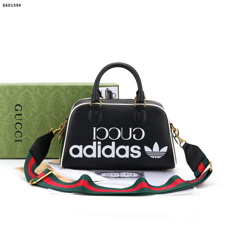 Tas Gucci X Adidas Duffle 660159  QAZ 96  batam impor original fashion branded reseller sale