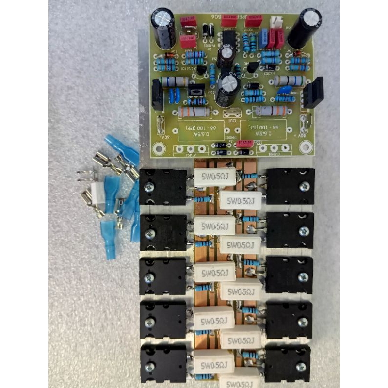 KIT POWER AMPLIFIER SOCL 506 Fiber Fr4 PLUS FINAL SIAP PAKAI KIT POWER SOCL 506 fiber Fr4 + FINAL