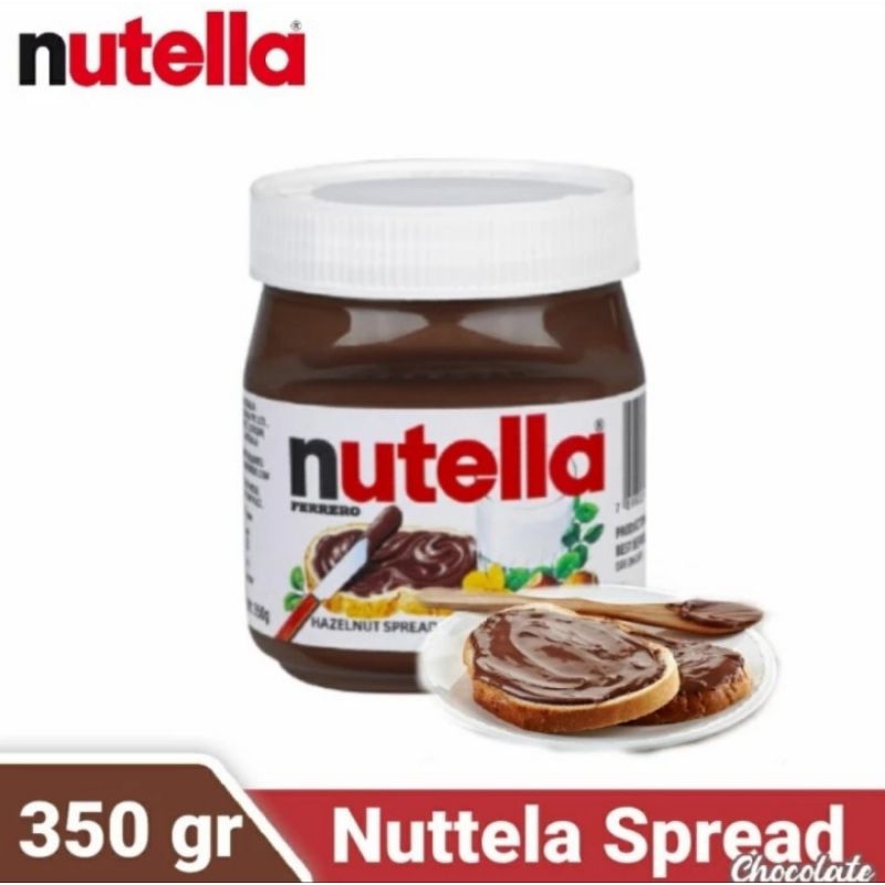 

NUTELLA SPREAD HAZELNUT AND CHOCO 350GR (EXPIRED November 2025)