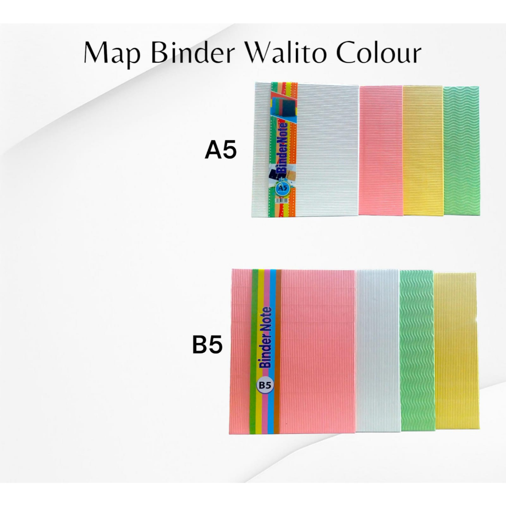 

MAP BINDER WALITO COLOUR TEBAL