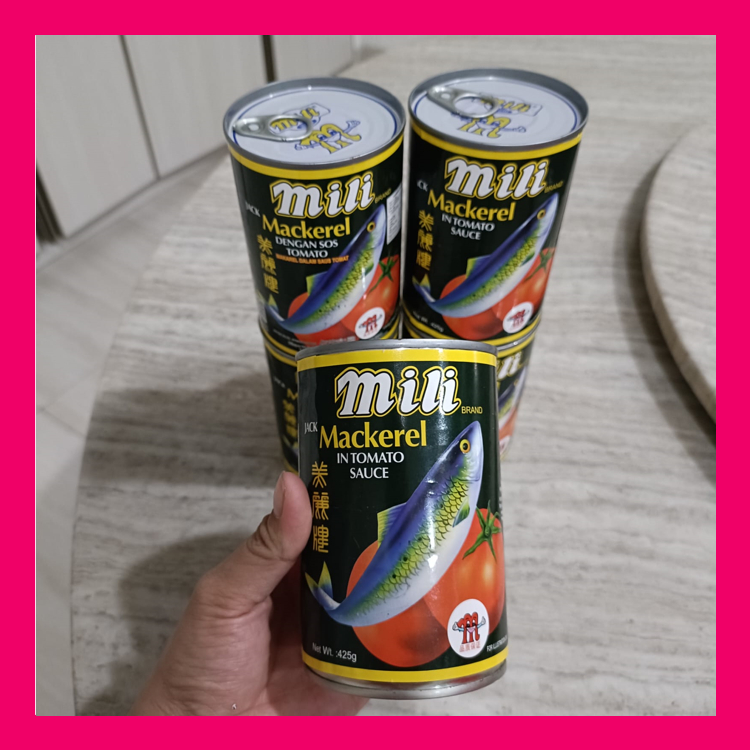 

Sarden Mili 425 gr Asli Singapore - Mackerel Mili