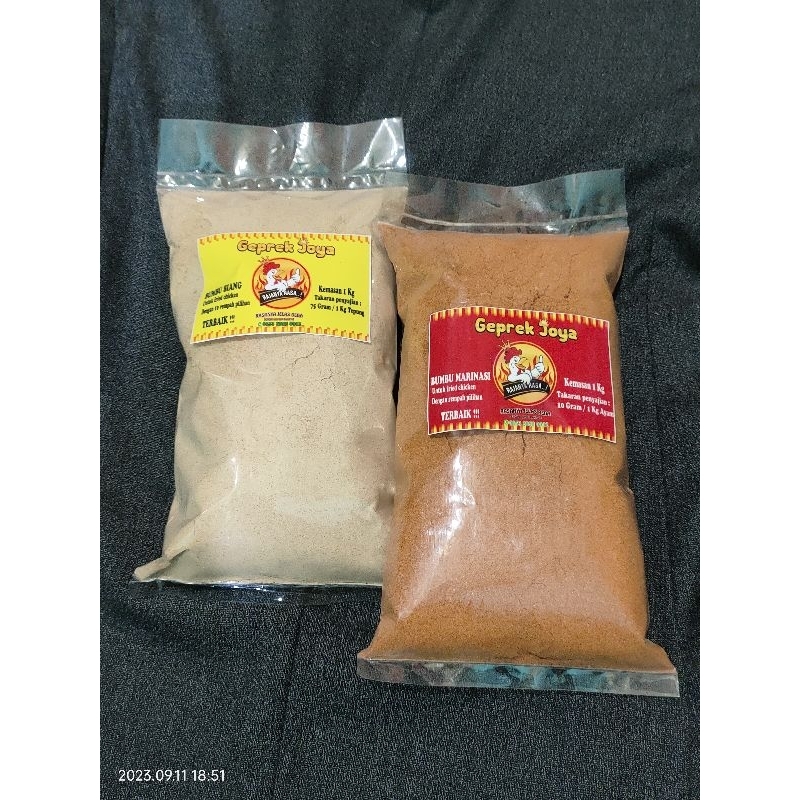 

Paket sepasang 2 kg bumbu biang dan bumbu marinasi