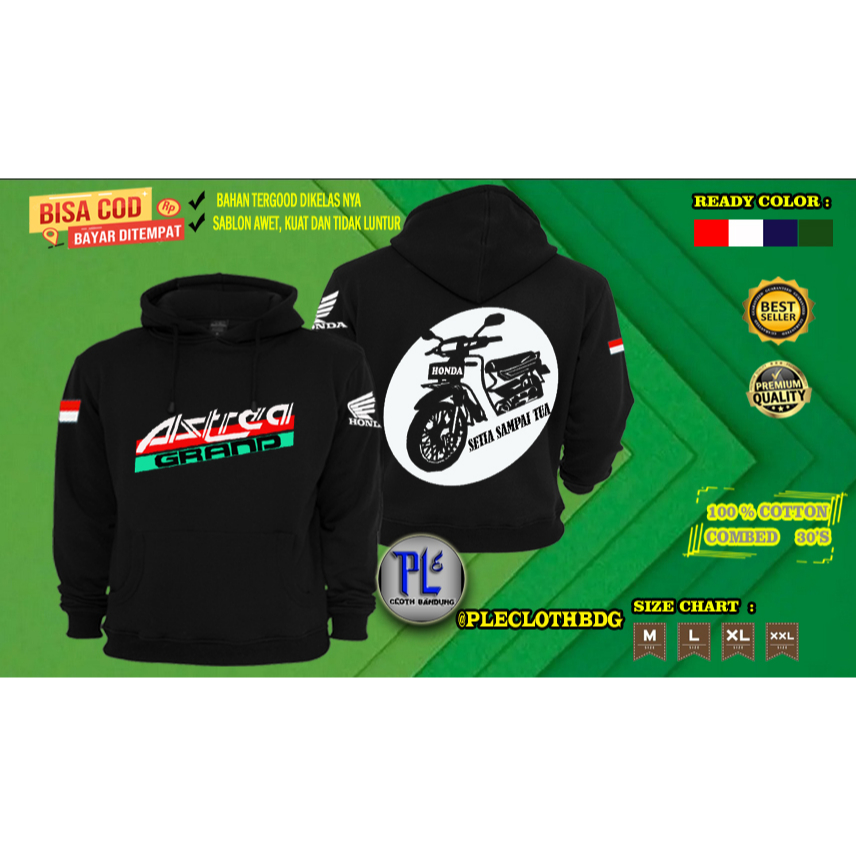 JAKET PRIA WANITA JAKET MOTOR JADUL ASTREA GRAND JAKET BAGUS SWEATER ASTREA GRAND JADUL JAKET MURAH 