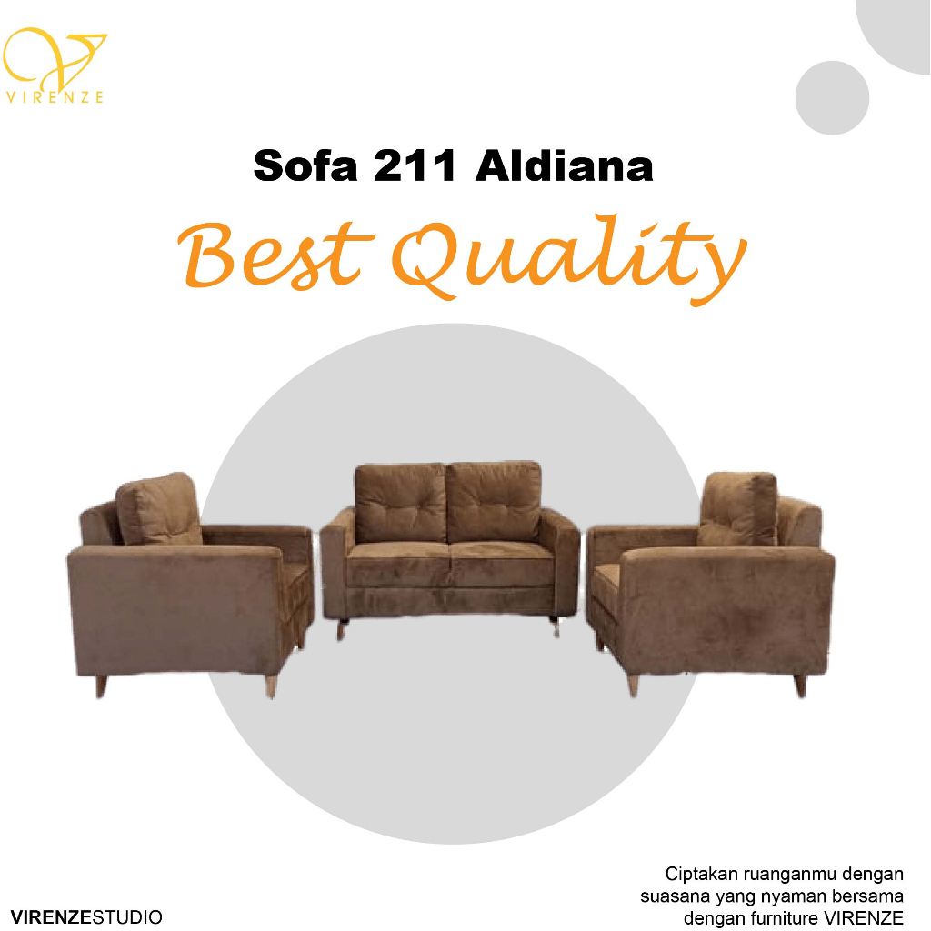 Sofa 211 Aldiana Sofa minimalis Jateng Semarang Solo Jatim Ngawi Boyolali Sukoharjo Yogya Magelang S