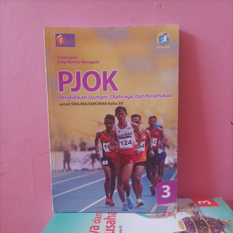 Buku PJOK kelas 12 SMA/MA/SMK/MAK Grafindo kurikulum 2013 edisi revisi bekas
