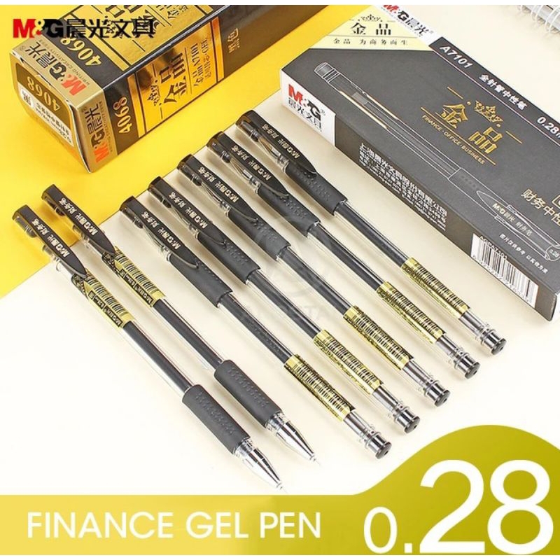 

M&G AGPA7101 0.28mm Black Gel Pen