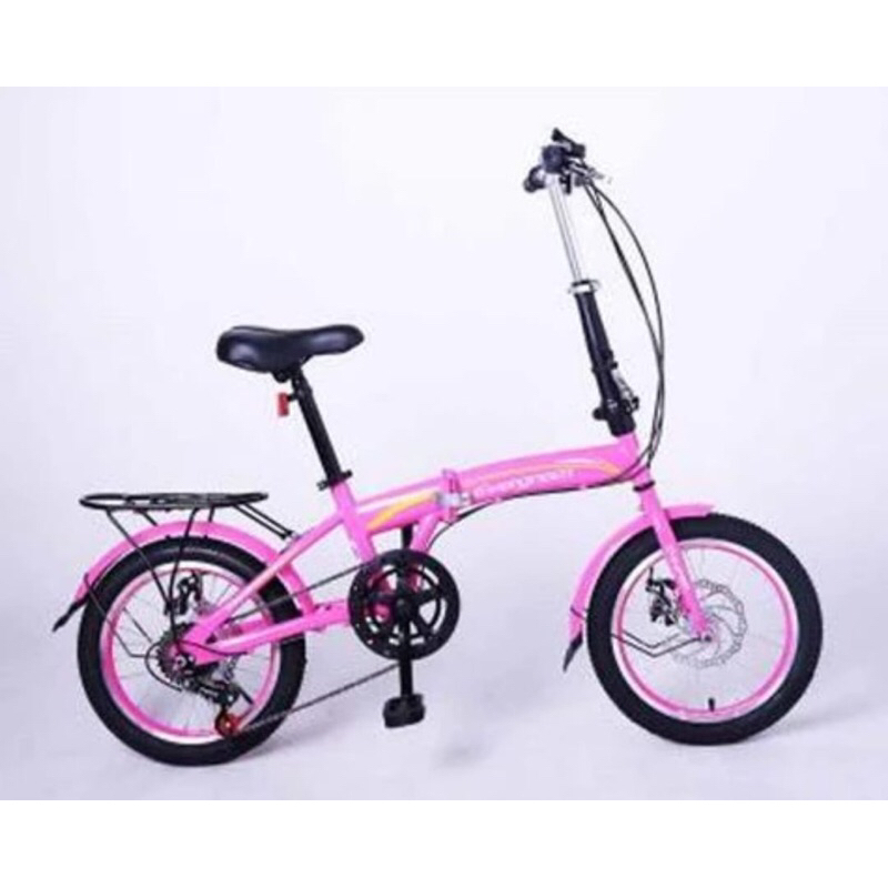 Sepeda Lipat Anak 16 inch Evergreen Rem Cakram