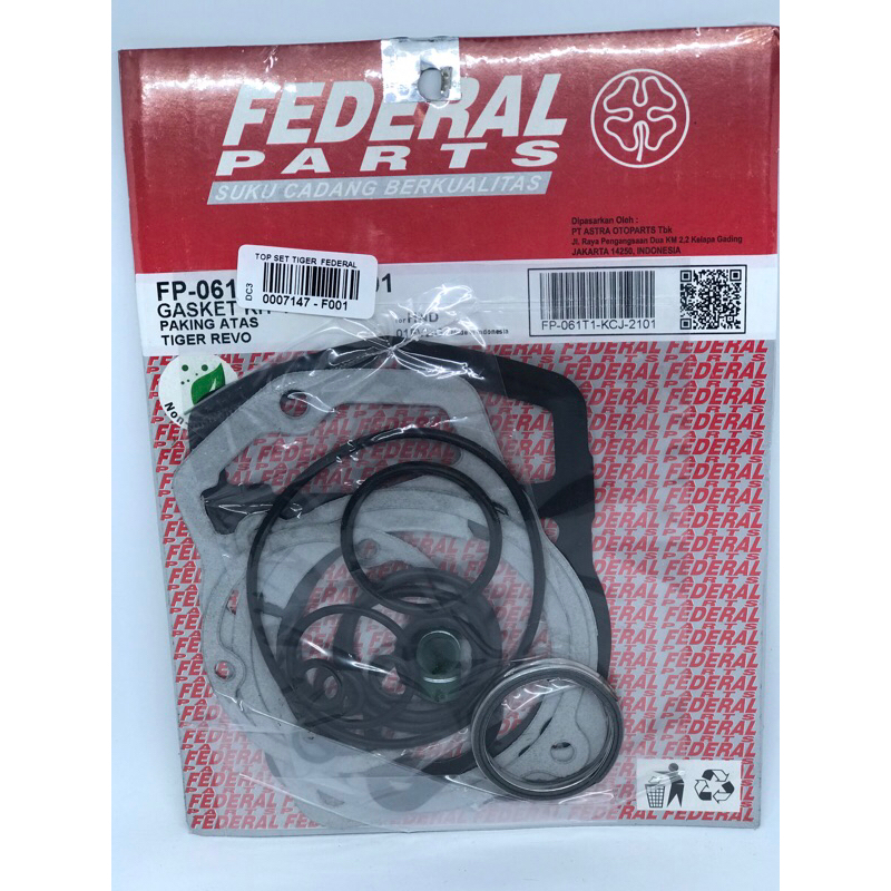 TOPSET FEDERAL TIGER REVO