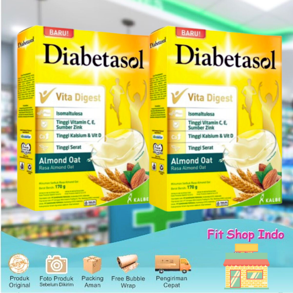 

Diabetasol Almond Oat 170gr