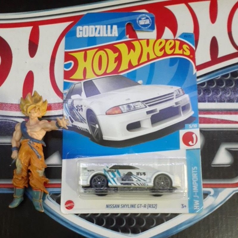 Hot Wheels nissan skyline GT-R R32 Godzilla