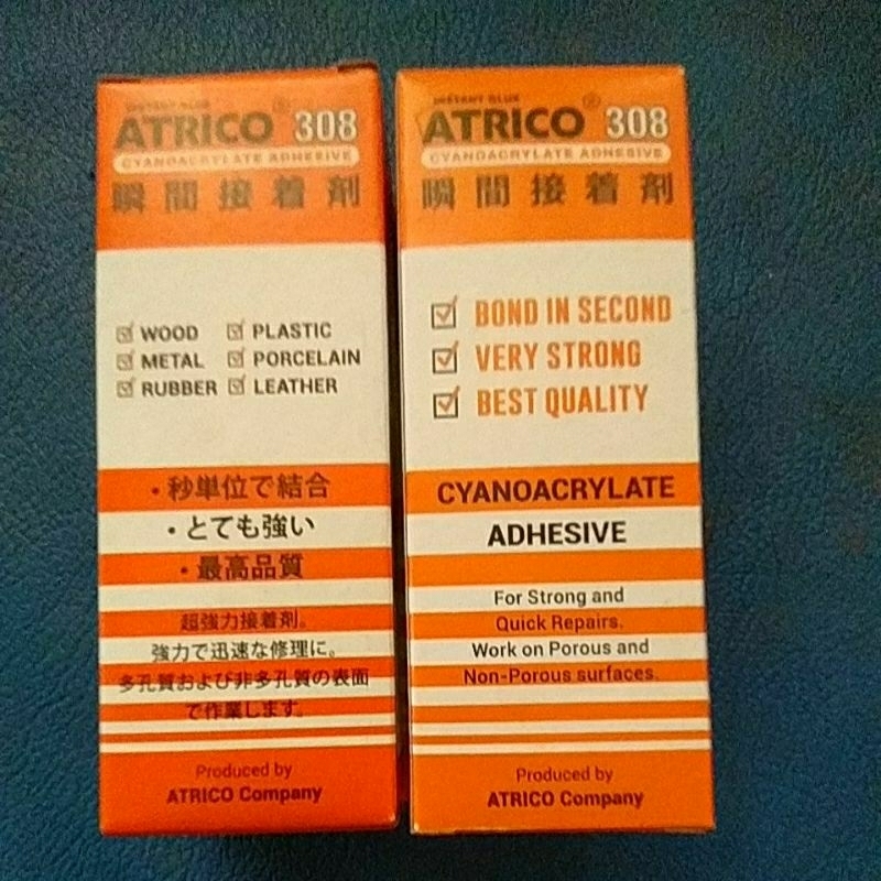

lem serbaguna atrico 308 sangat kuat/lem besi atrico308