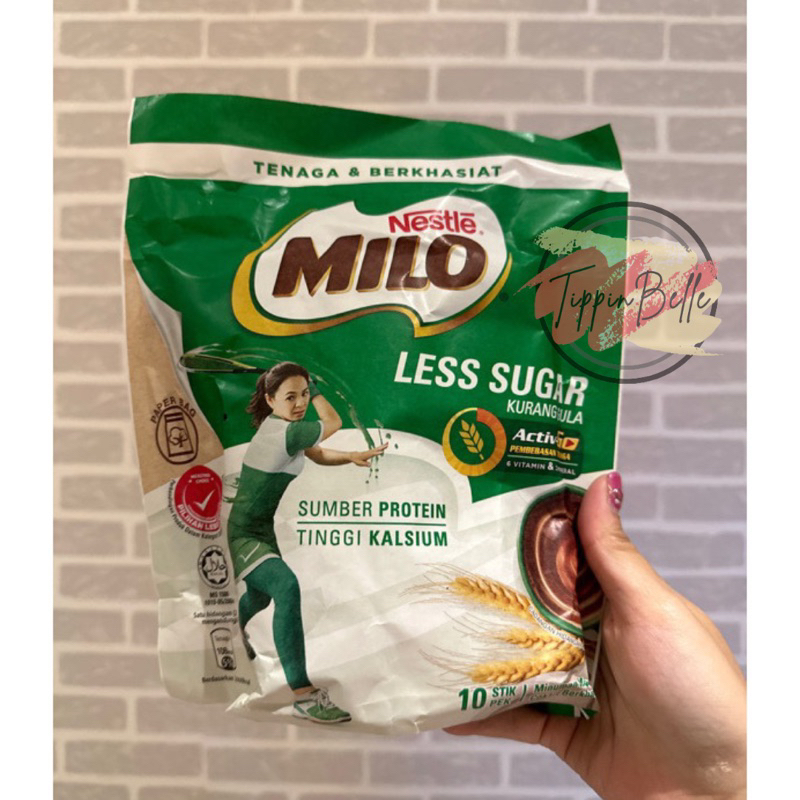 

Milo Less Sugar isi 10stick ori Malaysia