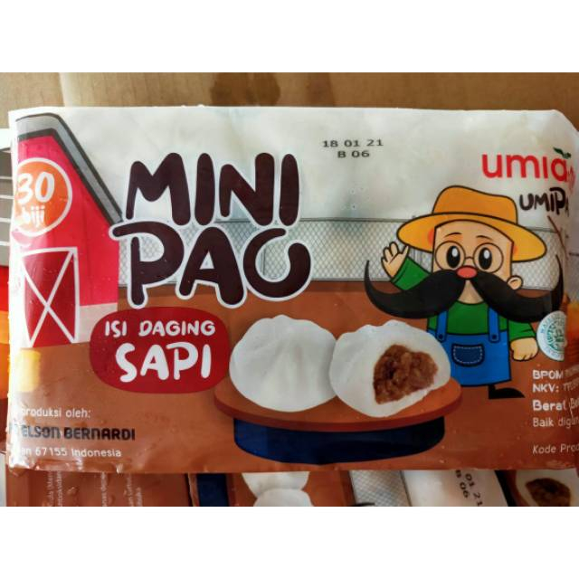 

MINIPAO SAPI ISI 30 BIJI