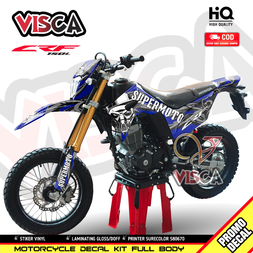 Decal CRF 150L Terbaru Full Body Decal CRF 150L Full Body Keren Stiker CRF 150 Full Body Terbaru Dec