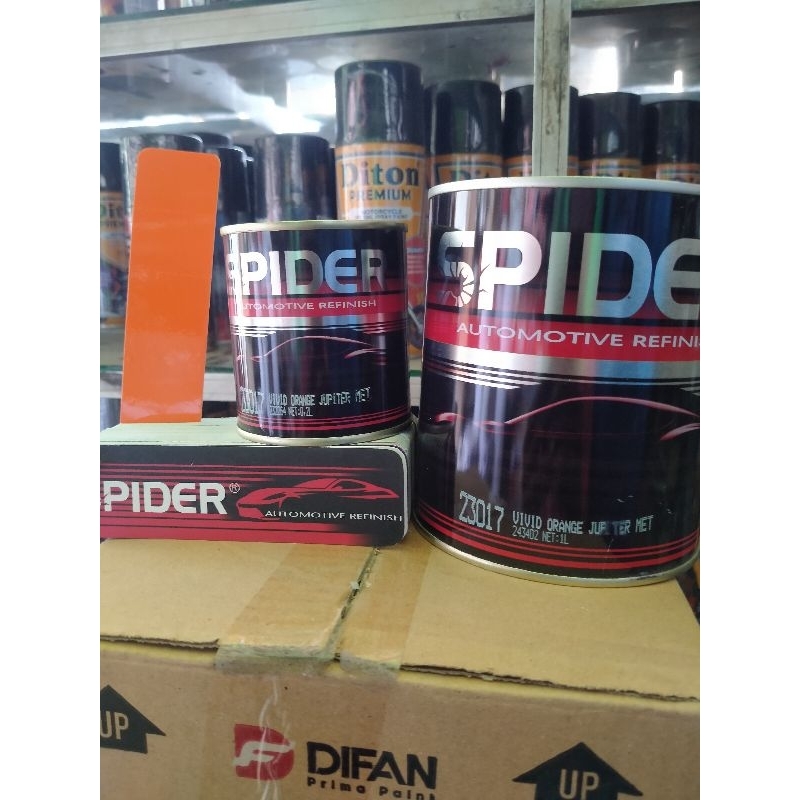 cat spider vivid orange Jupiter met 23017 ( 200g - 1kg )