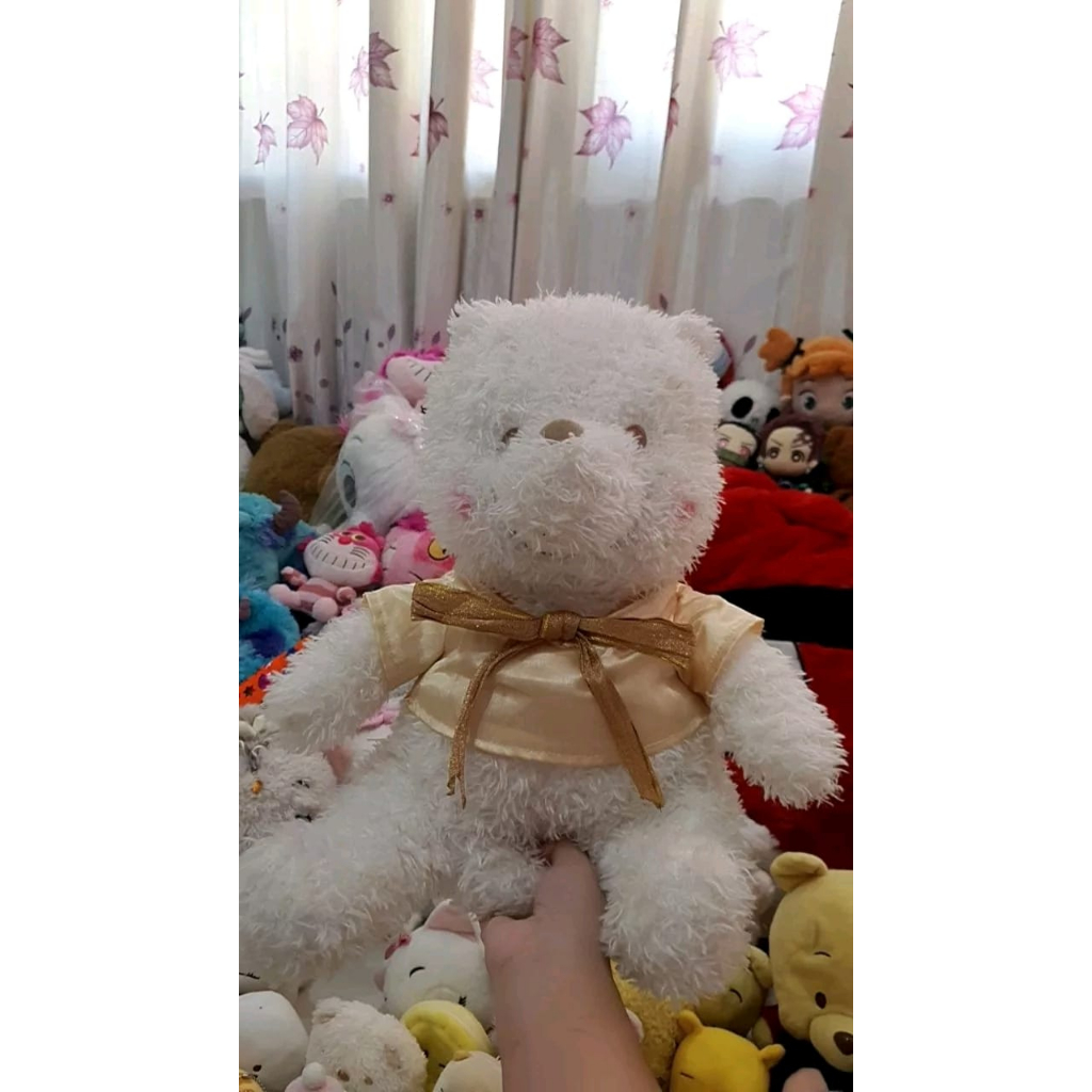 Boneka Pooh Albino RARE