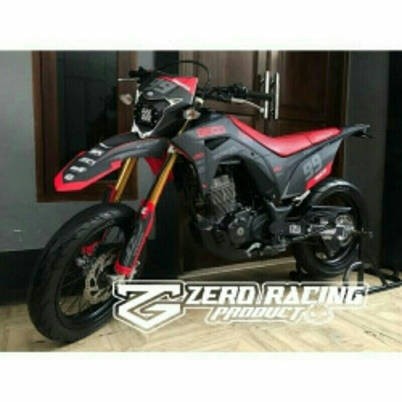 Decal CRF 150l hitam doff keren fullbody free request