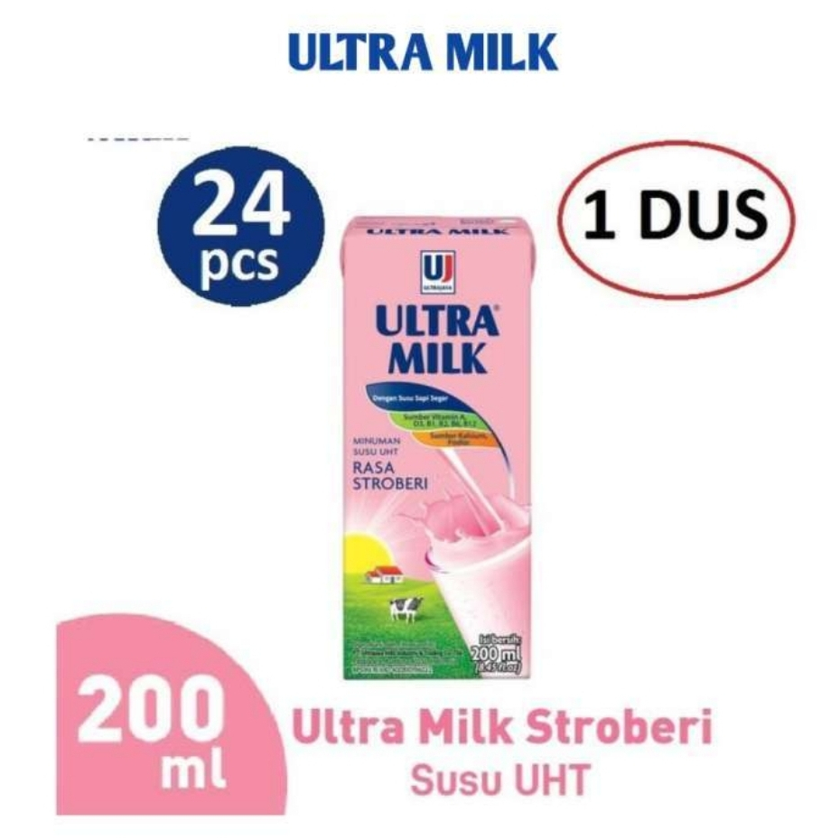 

Susu ultra 200 ml strawberry